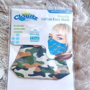 Cloudz Cotton Face Mask